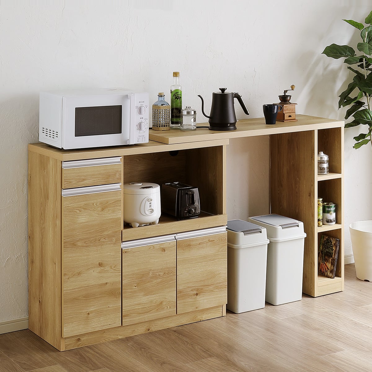 幅調節可能な伸長式カウンター (幅110～181cm NA) | ニトリネット