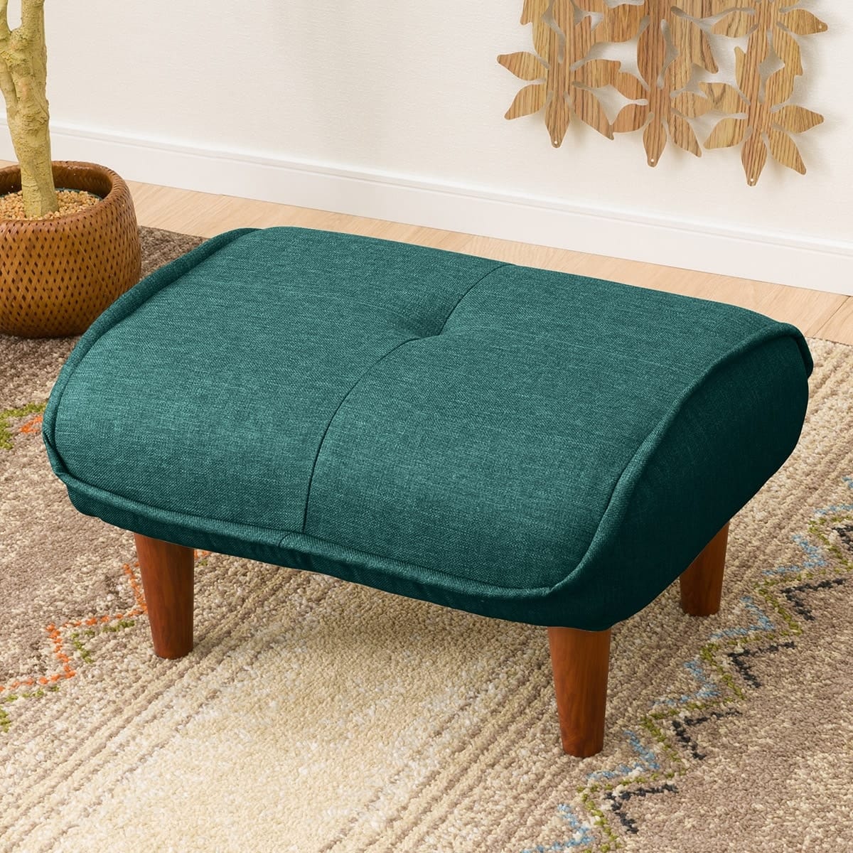 オットマンにもなるカジュアルスツール (TBL) | ニトリネット【公式