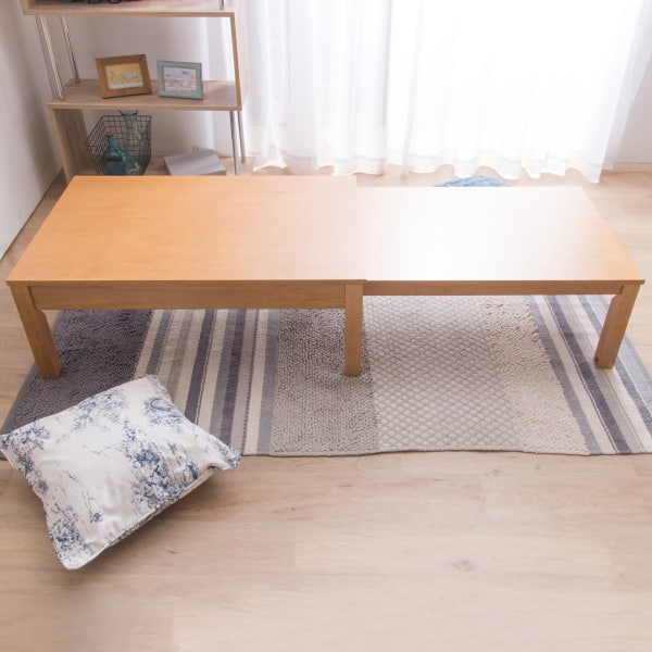 幅が自在に変えられる伸長式テーブル (幅100-180cm RP NA) | ニトリ