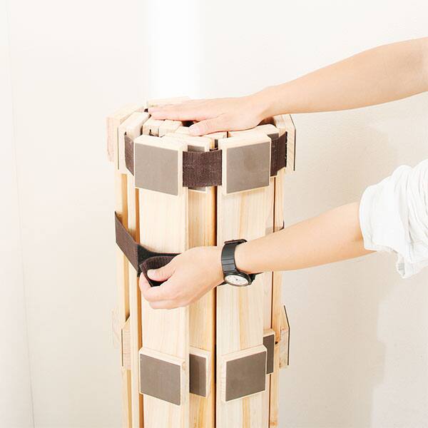 シングル 丸めてしまえるヒノキすのこベッド(COR) | ニトリネット