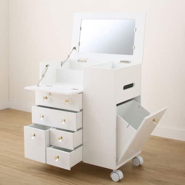たっぷり収納コスメドレッサーワゴン | ニトリネット【公式】 家具