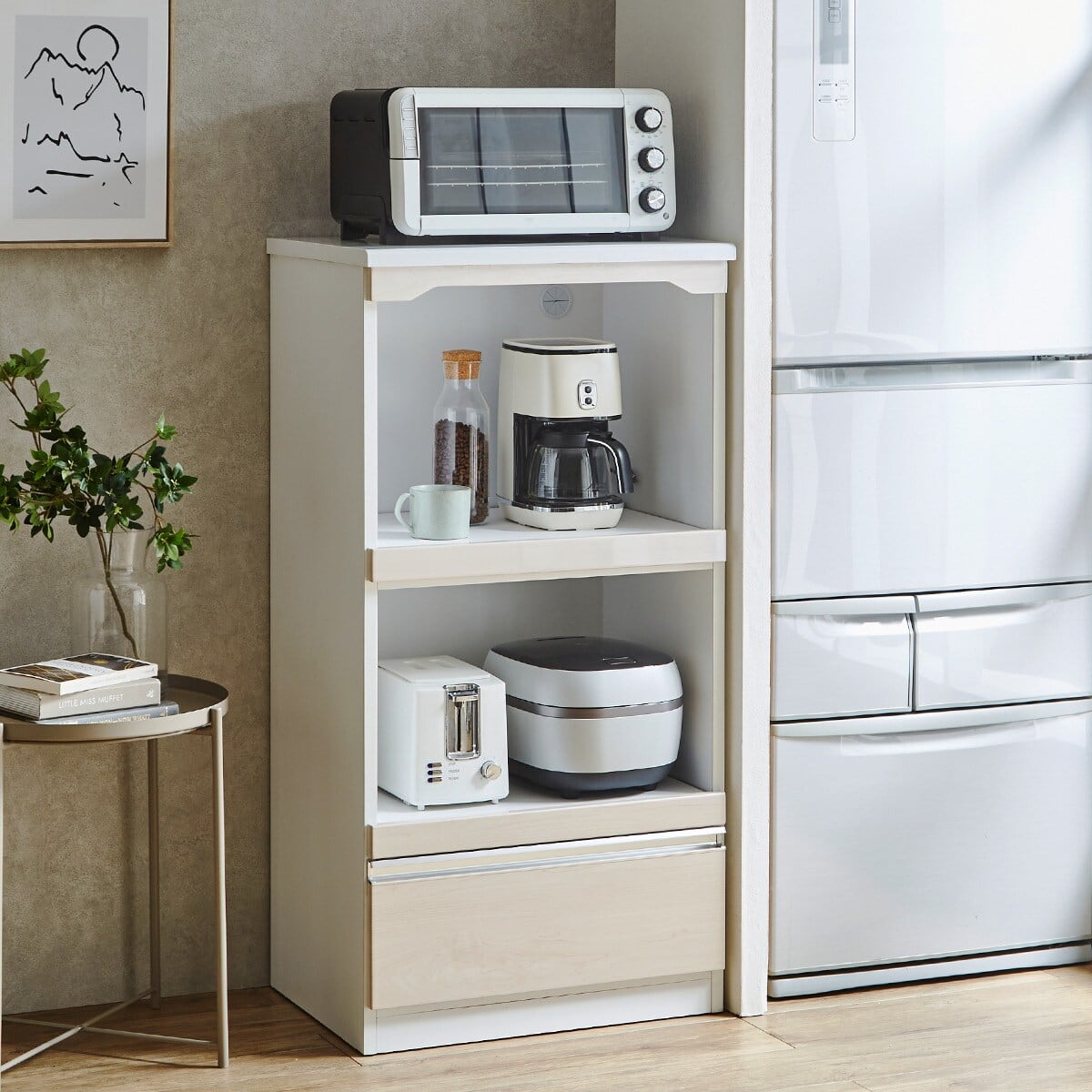 鏡面仕様レンジ台 (幅60cm NA) | ニトリネット【公式】 家具