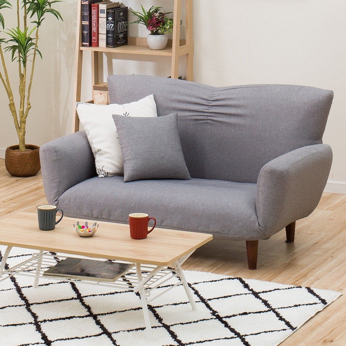 コンパクトソファ 布張りタイプ (Nクラウン GY) | ニトリネット【公式