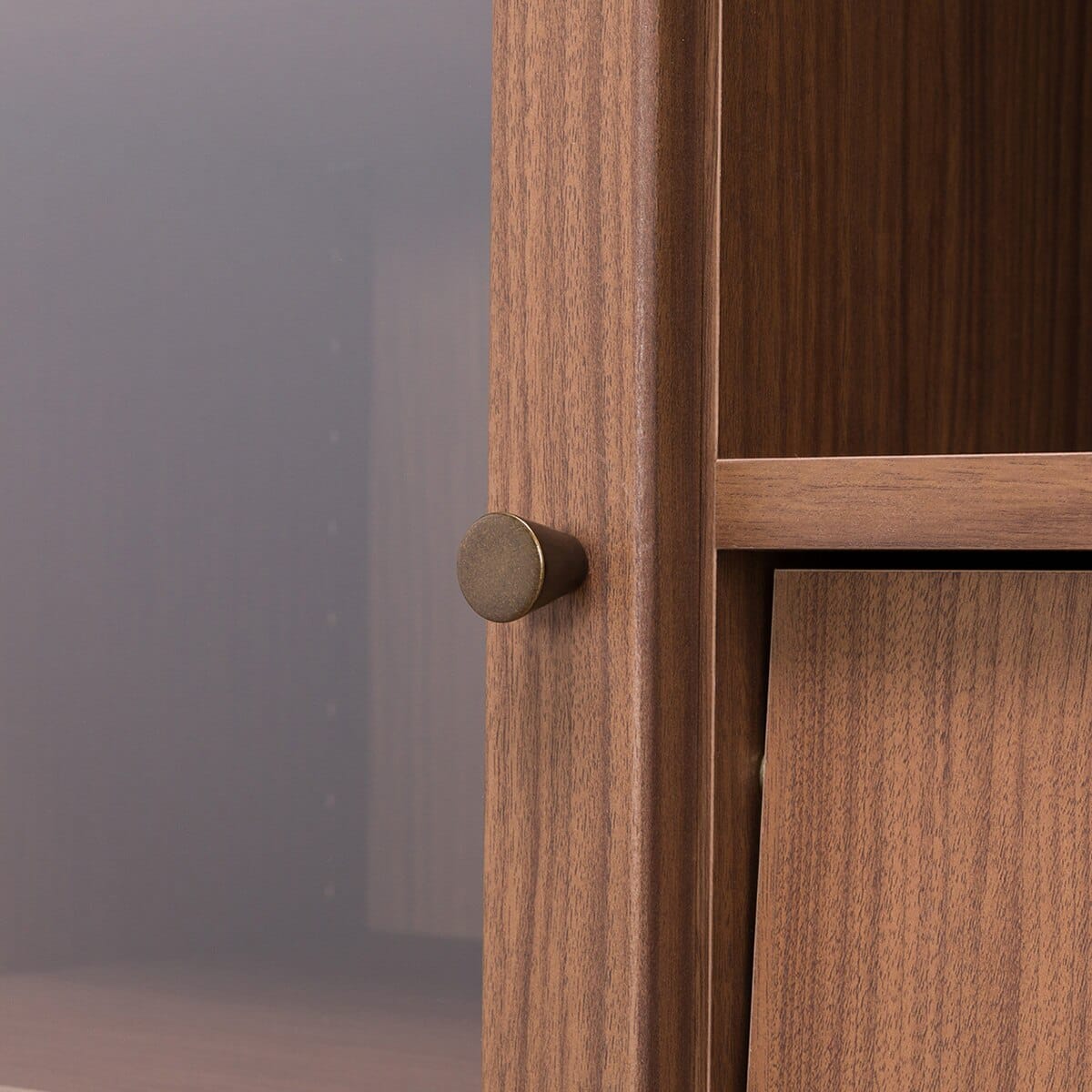 フラップ扉本棚(ビブリオGD80 MBR) | ニトリネット【公式】 家具