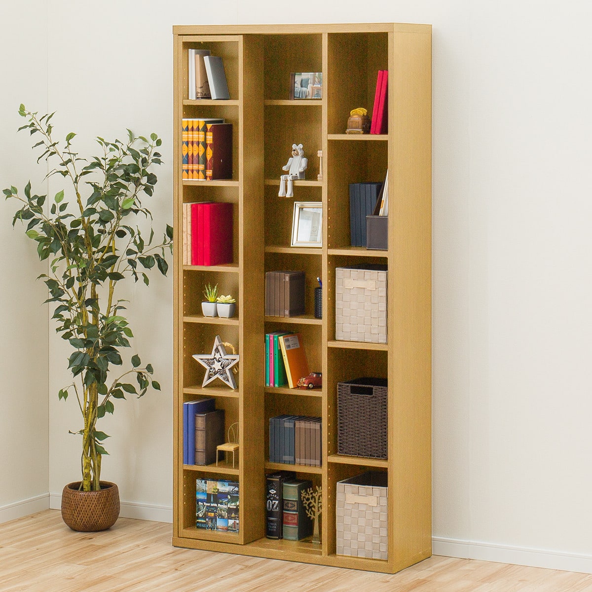 ニトリ スライド本棚(エスタンテ S LBR) - 通販 | 家具とインテリアの