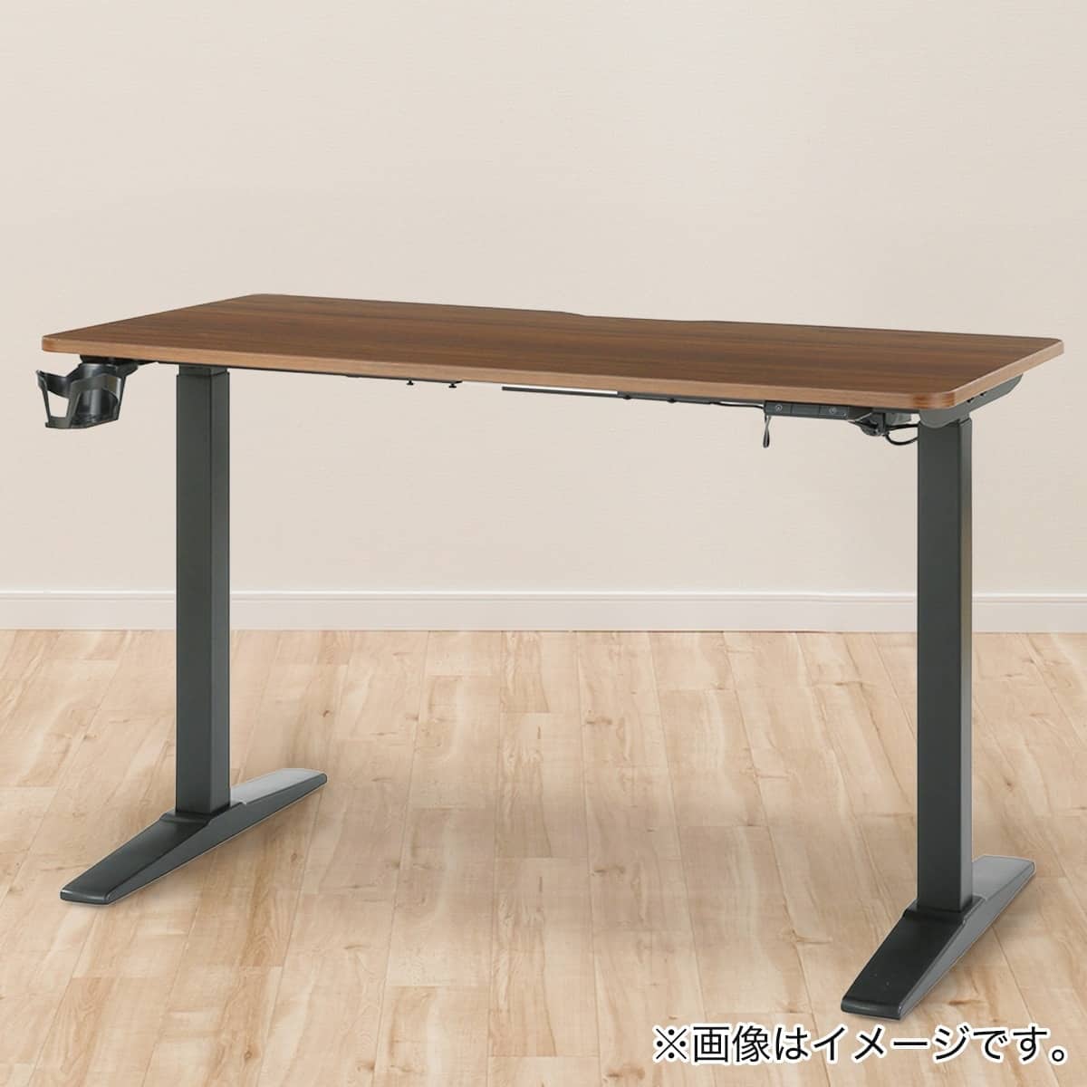 電動昇降デスク(UP001 MBR/BK) | ニトリネット【公式】 家具
