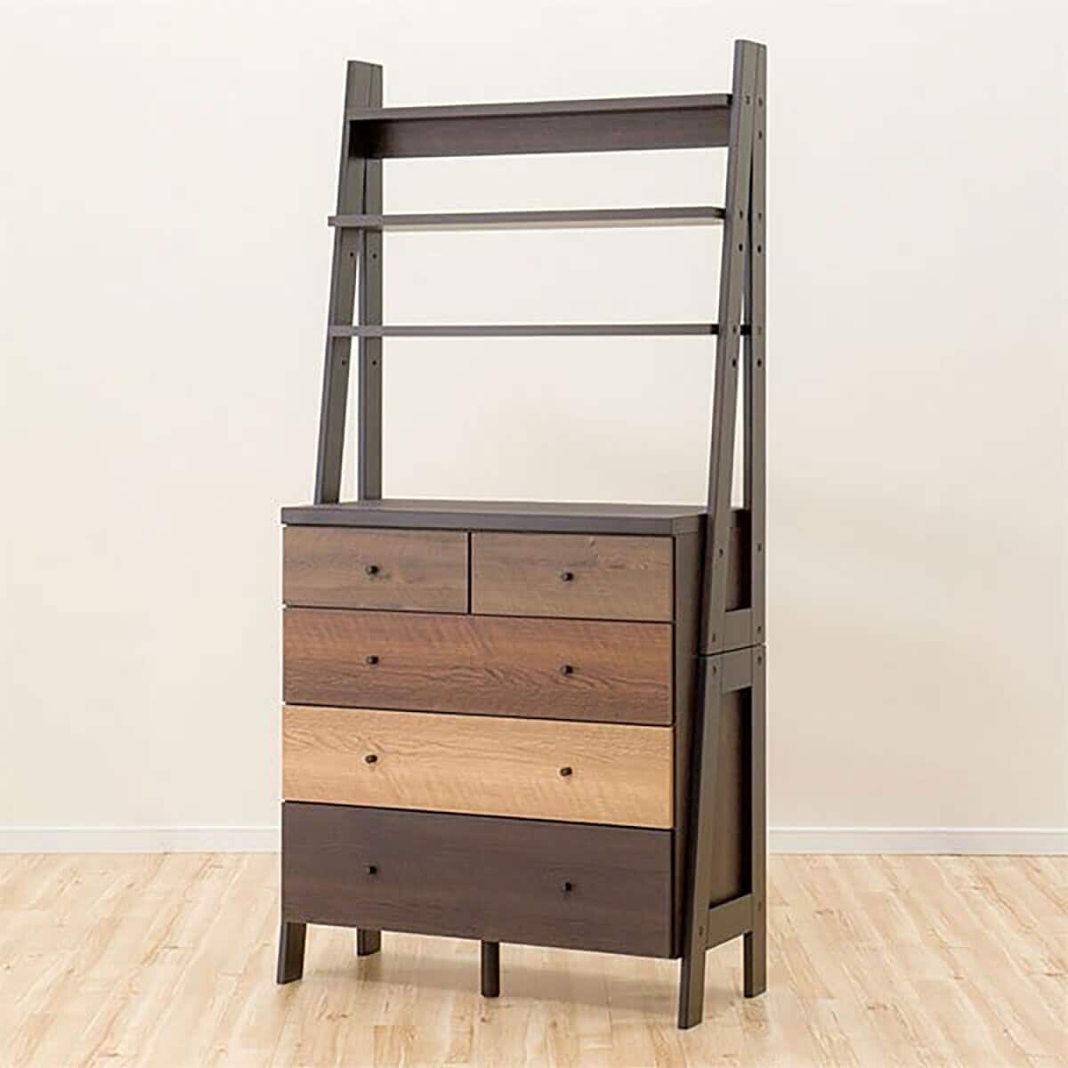 チェストラック(ランダム2 80 DBR) | ニトリネット【公式】 家具