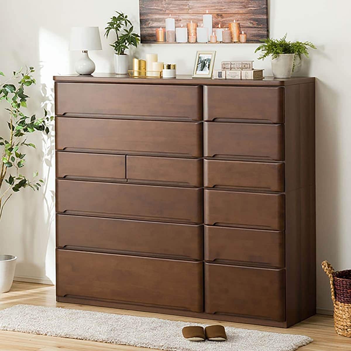 ハイチェスト(オウカ2 DVD150HC DBR) | ニトリネット【公式】 家具