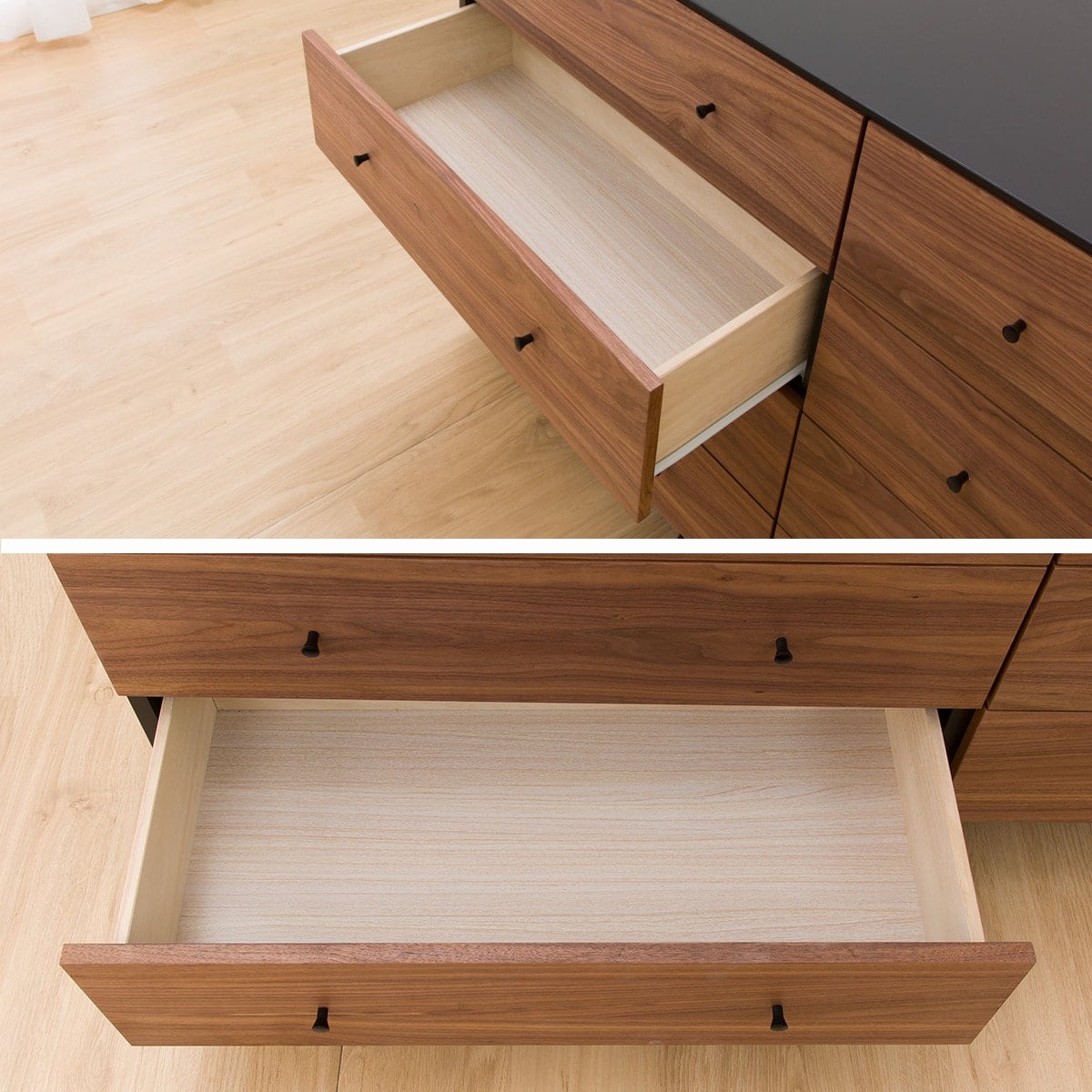 ローチェスト(モリーナ2 120-4 MBR/BK) | ニトリネット【公式】 家具