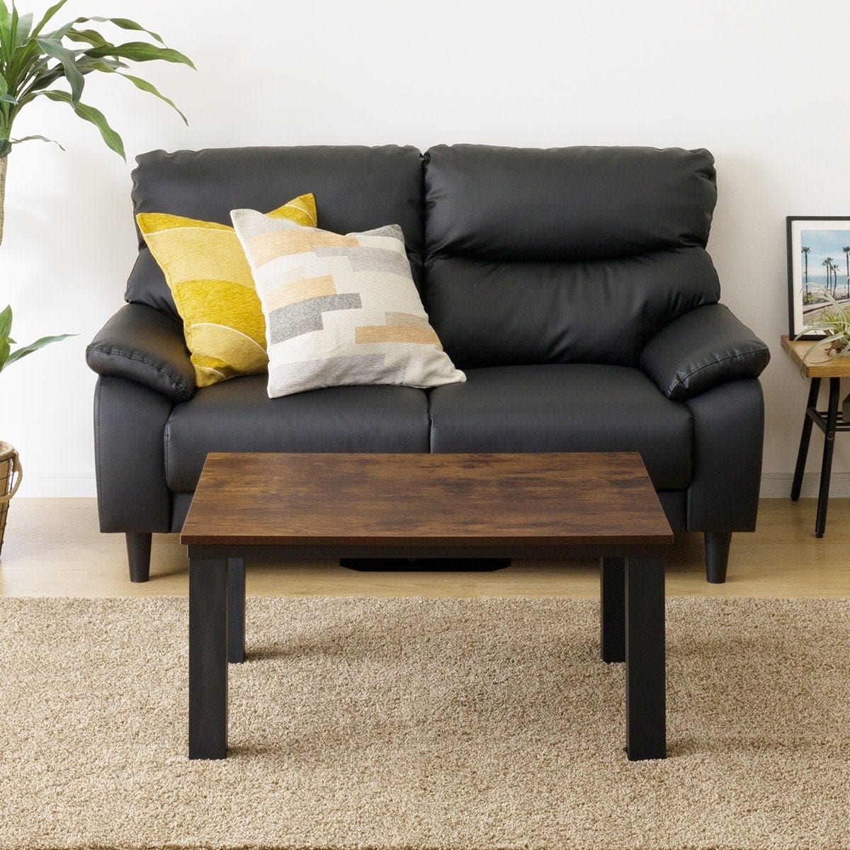 木目調デザインのリビングこたつ(LS22 8060 VBR) | ニトリネット【公式