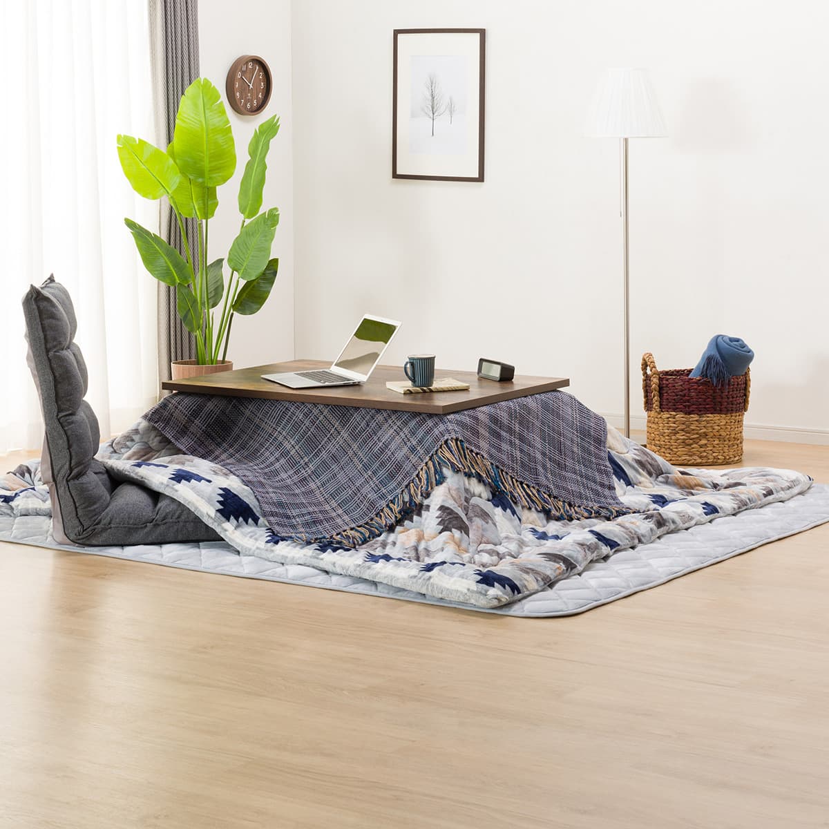 リビングこたつ(フロットC 105 ヴィンテージBR) | ニトリネット【公式