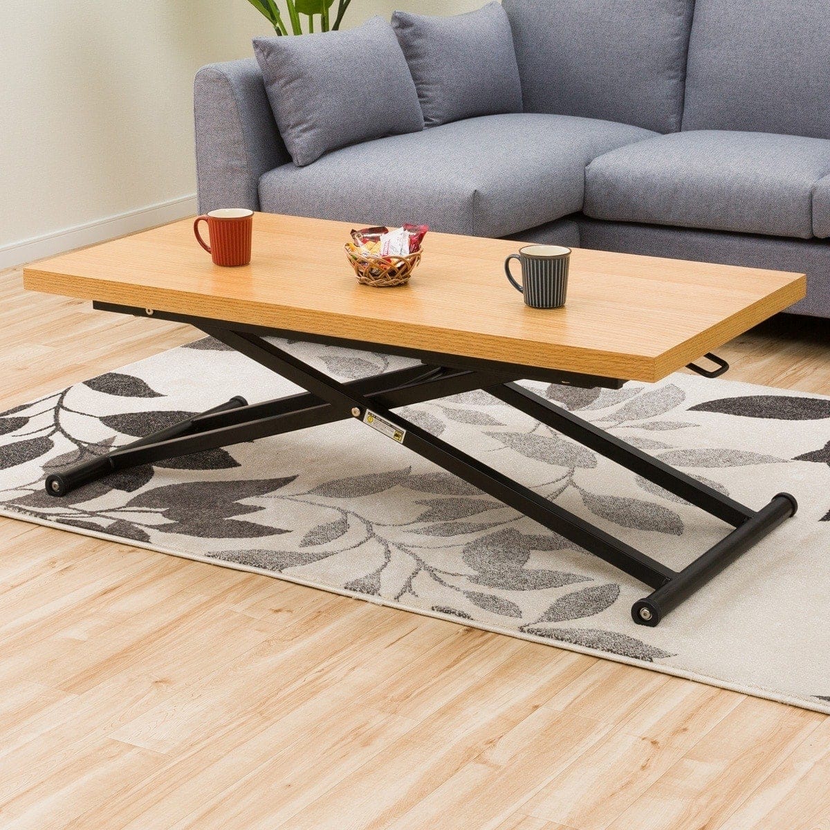 昇降リビングテーブル (アクティブ2 120 LBR) | ニトリネット【公式