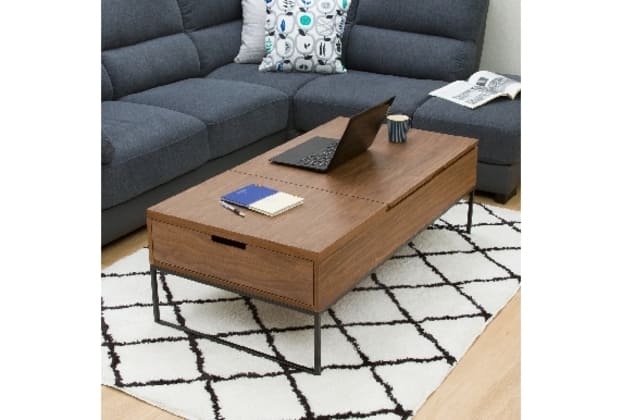 昇降センターテーブル(Nヒバリ 120 MBR) | ニトリネット【公式】 家具