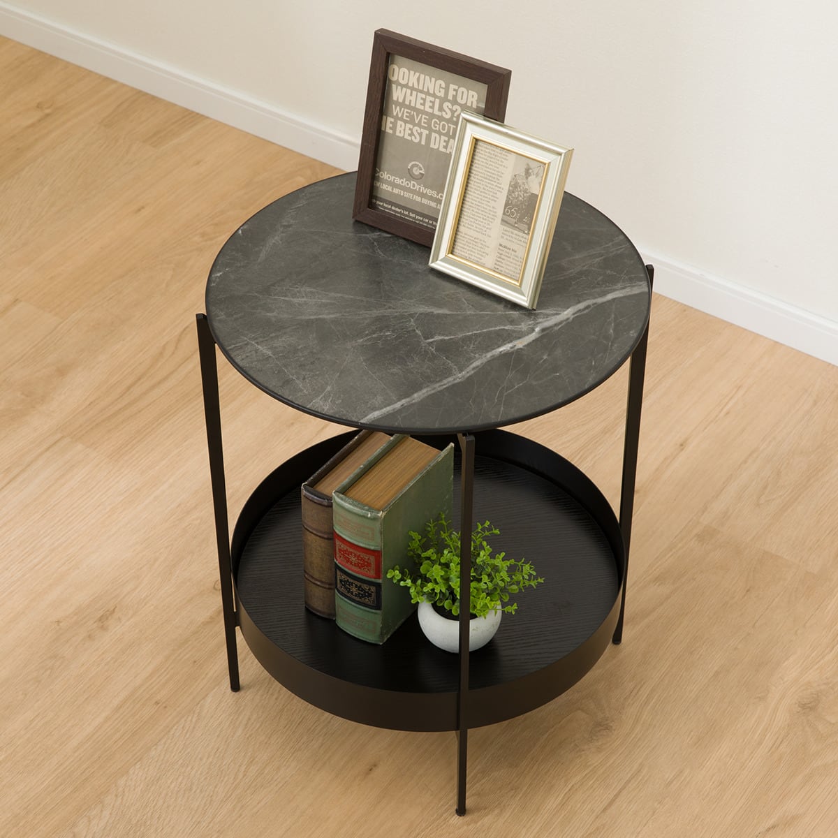 サイドテーブル(AW25 セラミックBK) | ニトリネット【公式】 家具