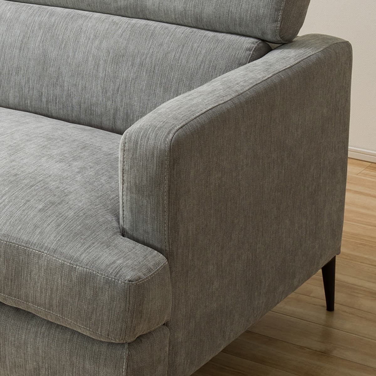 3人掛けソファ 布張りタイプ (サザーラ GY) | ニトリネット【公式