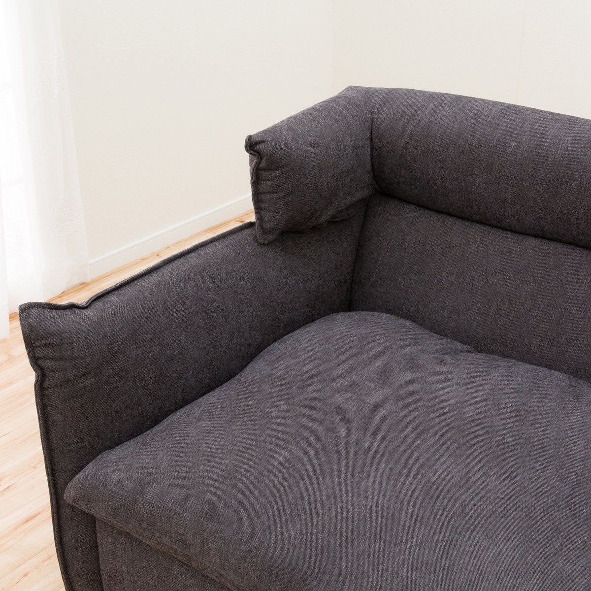 3人掛けソファ 布張りタイプ (ソフティーナKD DGY) | ニトリネット