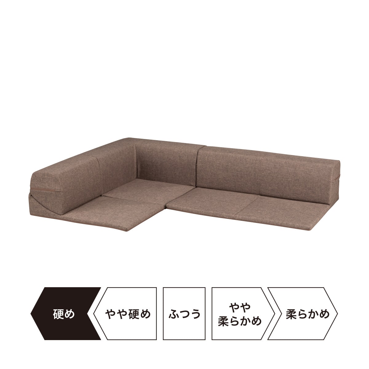 ローソファ3点セット 布張りタイプ (コロネル DBR) | ニトリネット