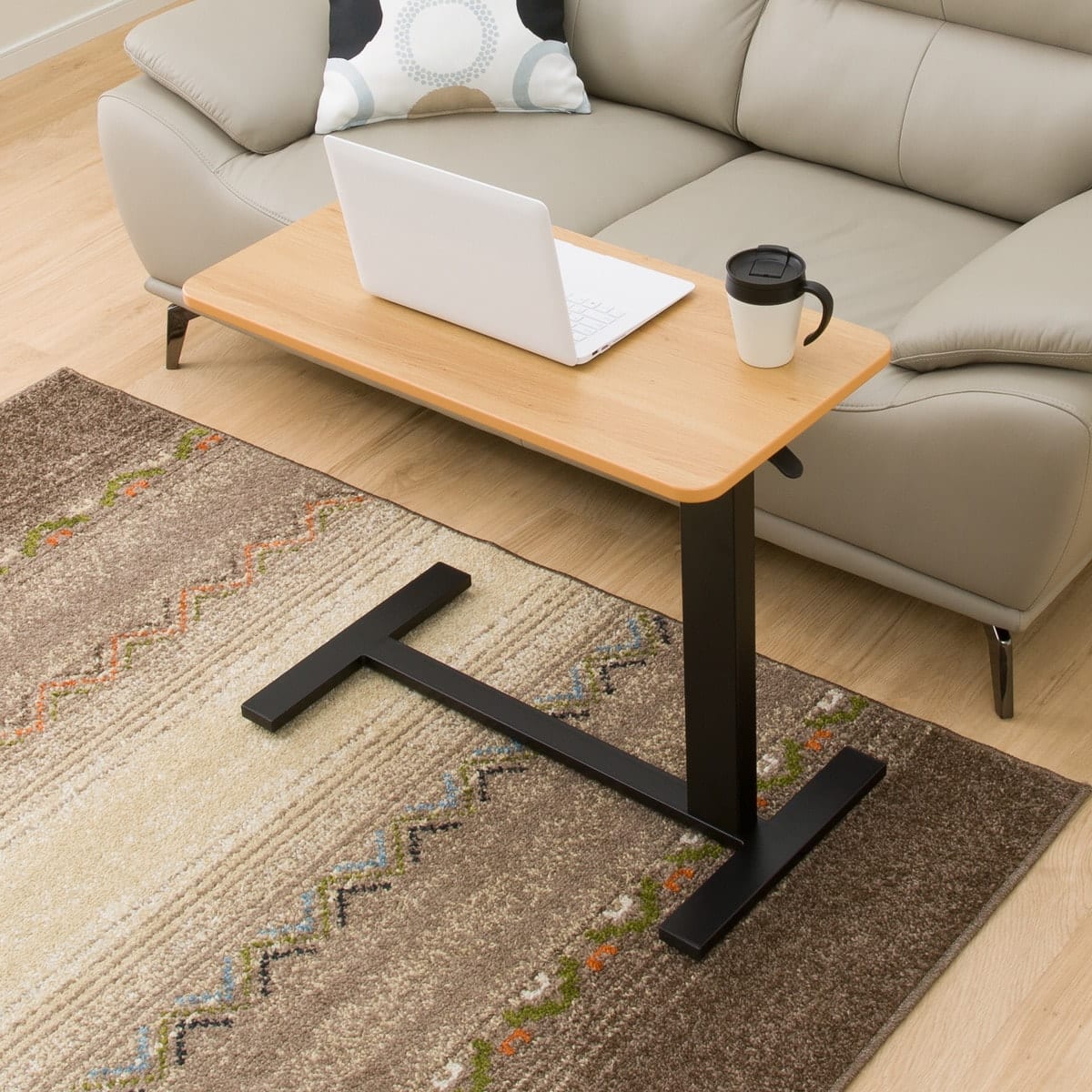 昇降テーブル(JY03-02 LBR) | ニトリネット【公式】 家具・インテリア通販