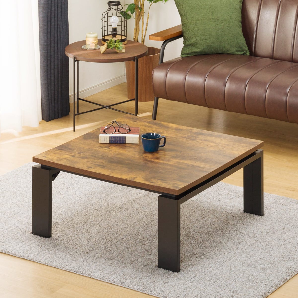 ✨極美品✨ニトリコタツフロットC105 ヴィンテージGY