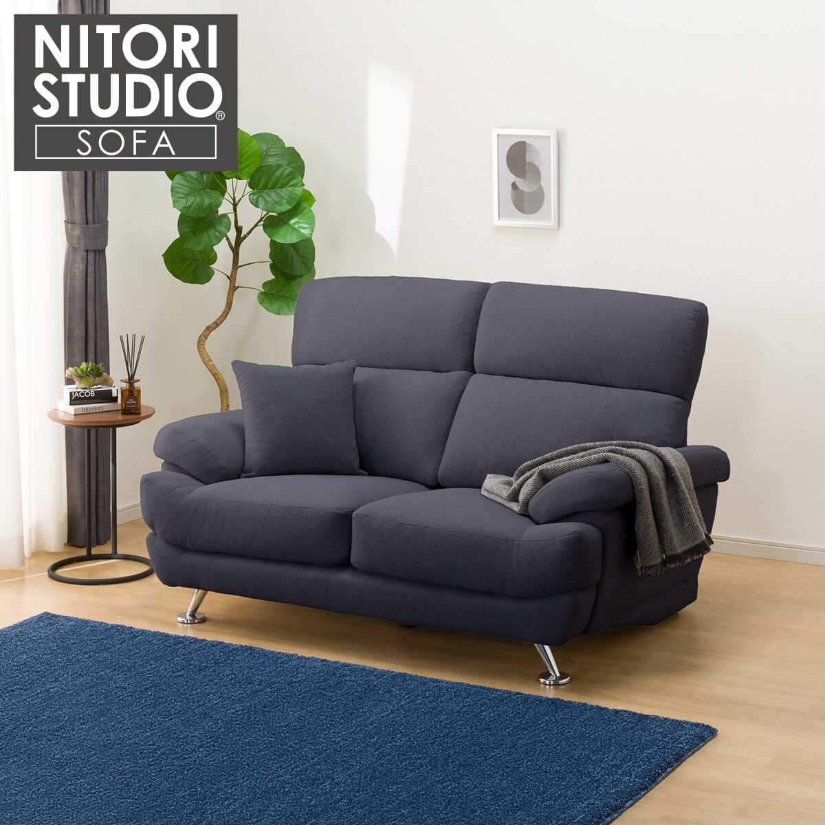 2人掛けソファ 布張りタイプ (Nポケット BS13 AQ-DBL) | ニトリネット