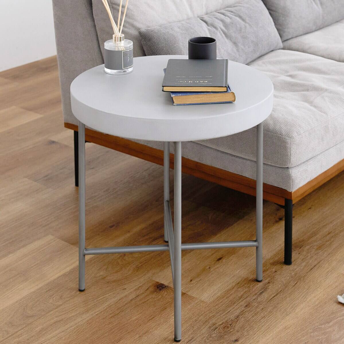 モルタルサイドテーブル (CRT50 GY) | ニトリネット【公式】 家具