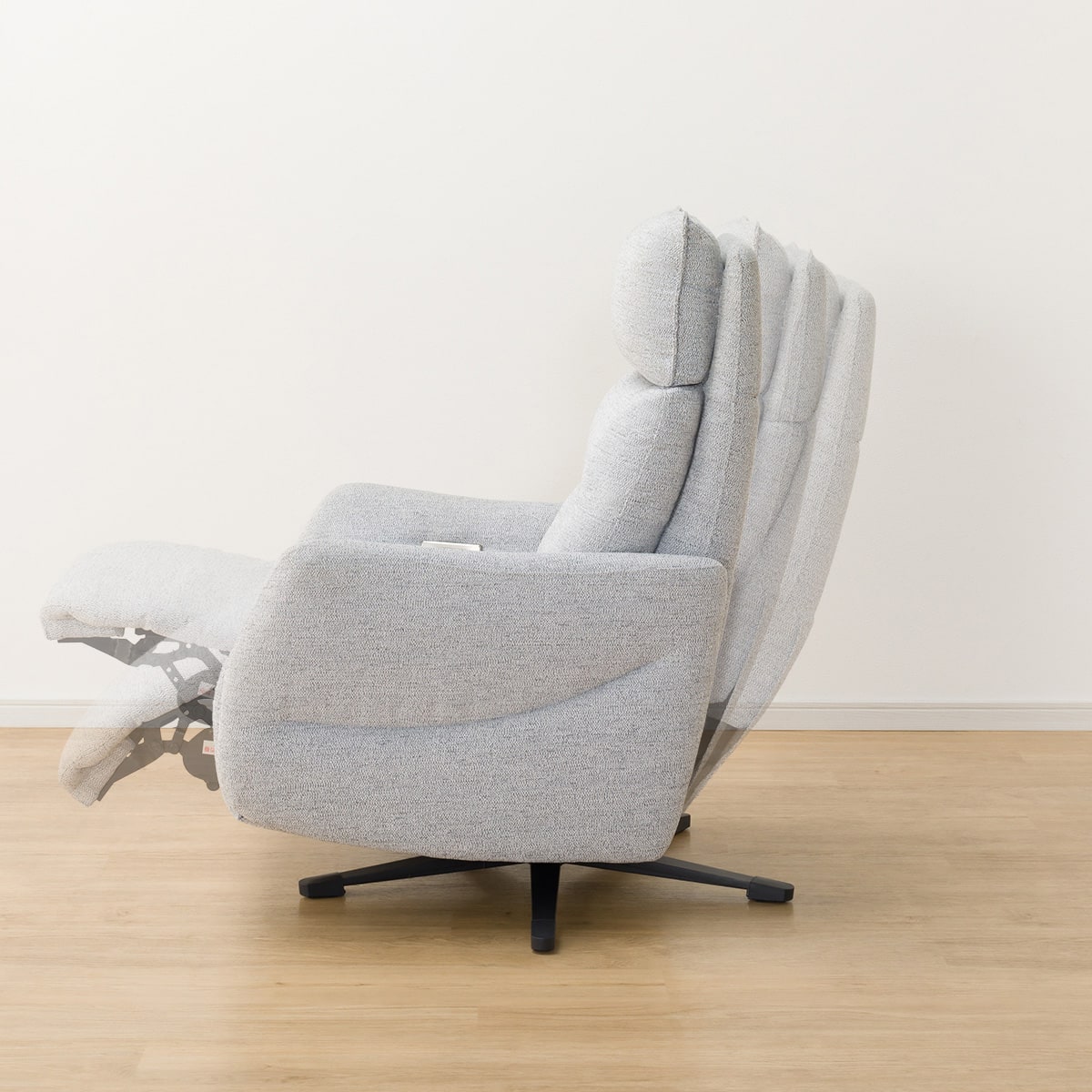 電動リクライニングパーソナルチェア 布張りタイプ 撥水仕様 (LE01-2 2