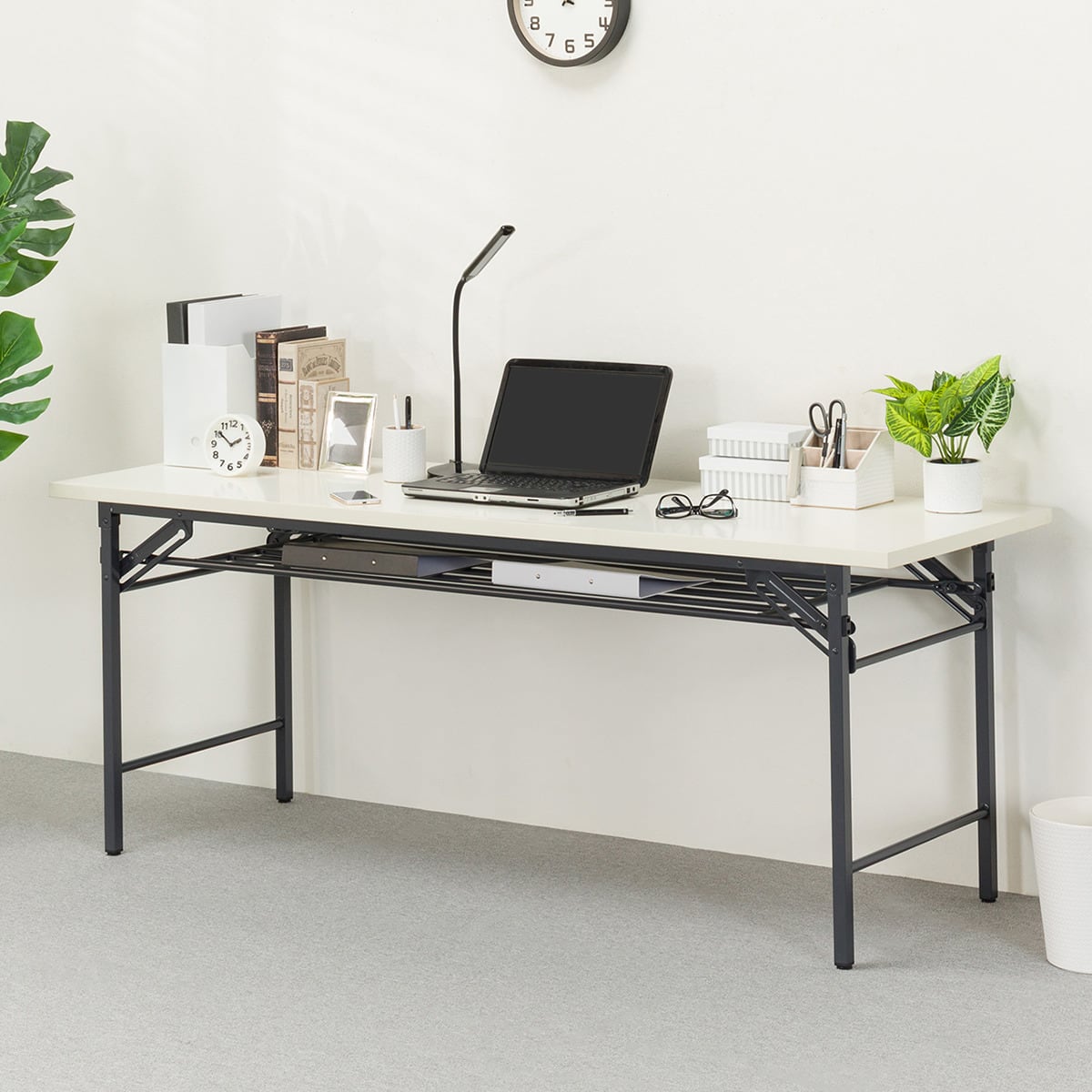 折りたたみテーブル(NT-18060 FD WH) | ニトリネット【公式】 家具