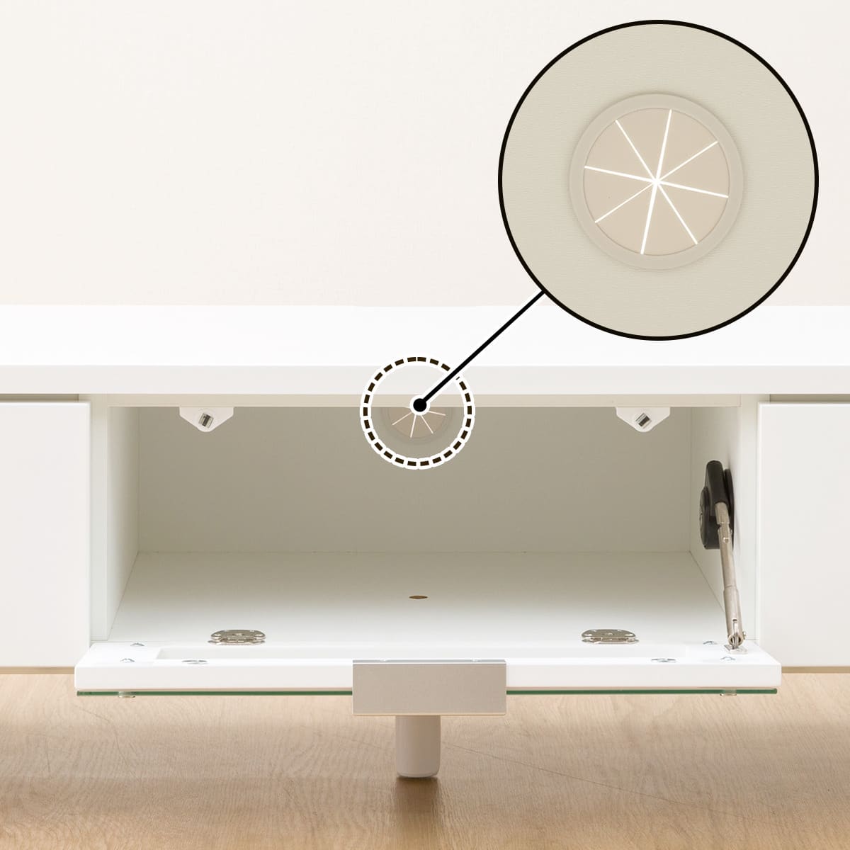 テレビ台(ローボードエトナ140LB WH/SI) | ニトリネット【公式】 家具