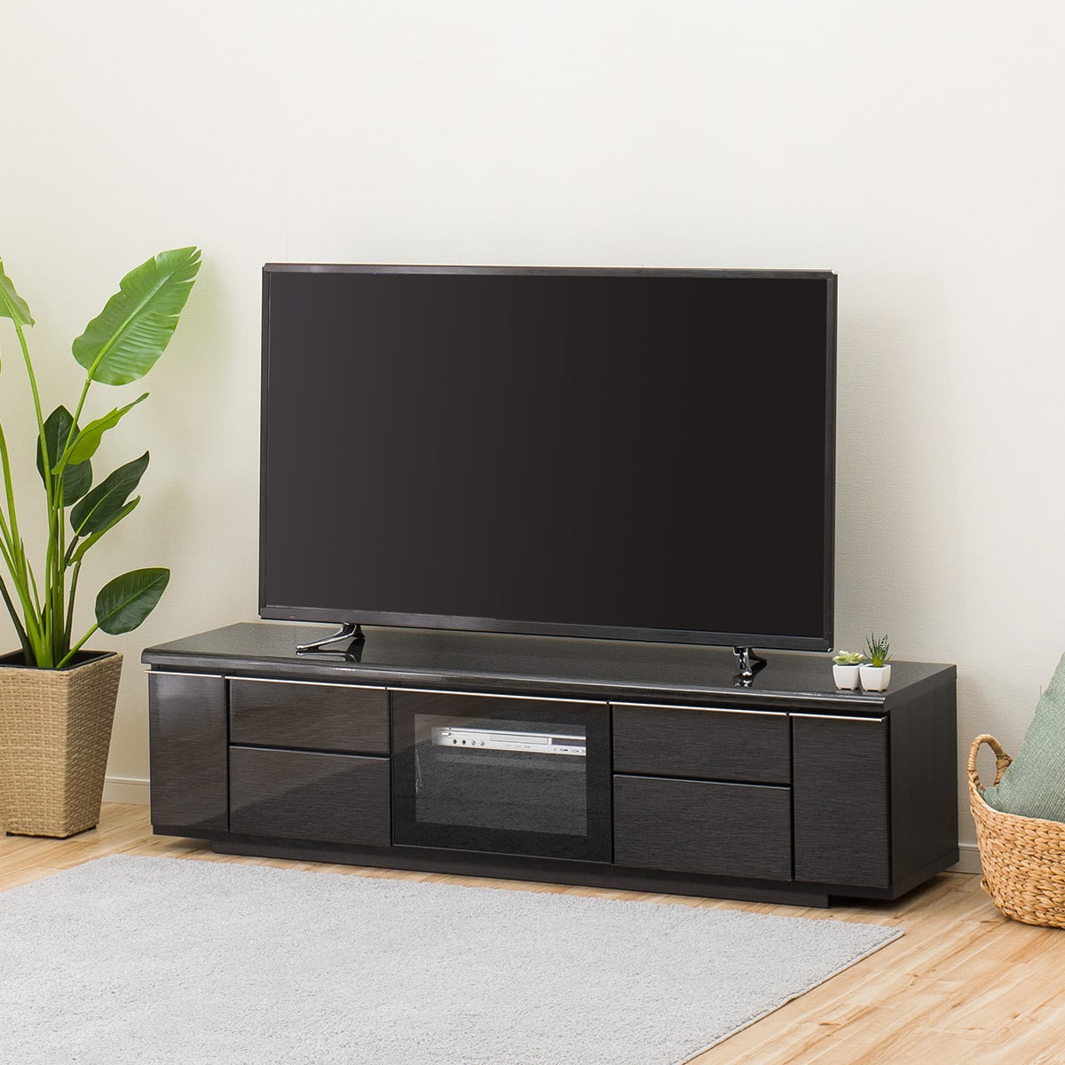 テレビ台(ローボードポスティア 175 BK) | ニトリネット【公式】 家具