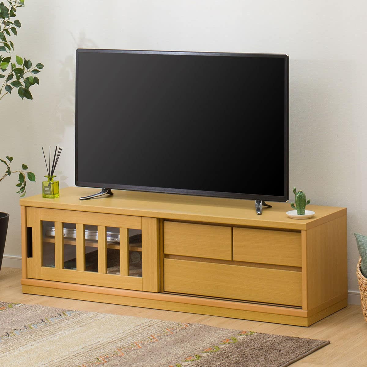 テレビ台(ローボードアカツキ 150 NA) | ニトリネット【公式】 家具