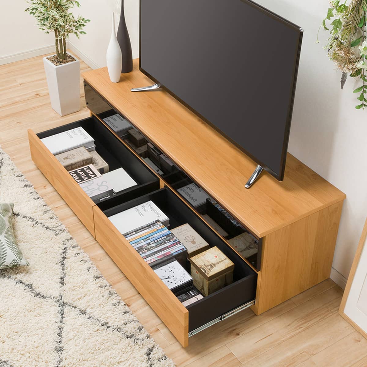 テレビ台(ローボードMM04 150LBR) | ニトリネット【公式】 家具