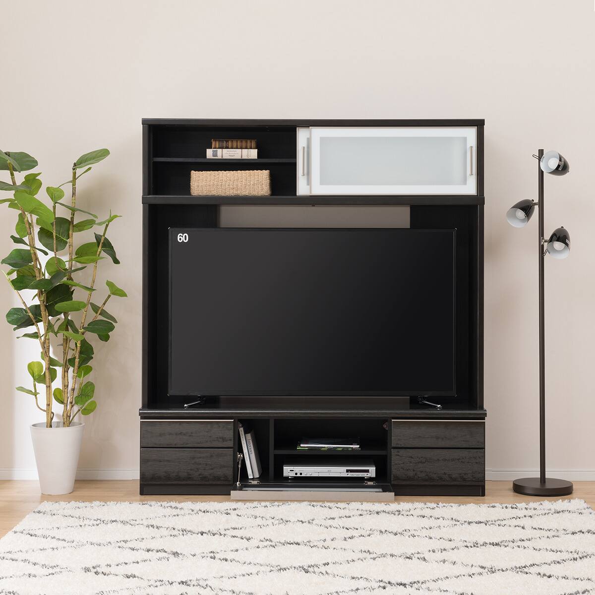 テレビボード (ポスティアN 160BK セット) | ニトリネット【公式