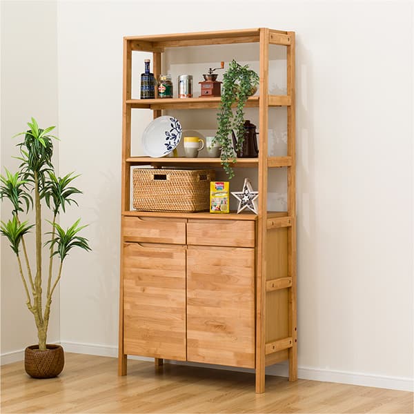 キャビネット(アルナスAタイプ 80 LBR) | ニトリネット【公式】 家具