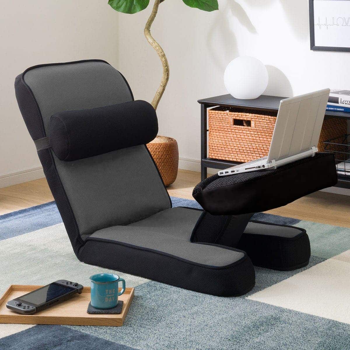 ゲーミング座椅子 専用テーブルカバー付(LC-B12TAB GY) | ニトリネット