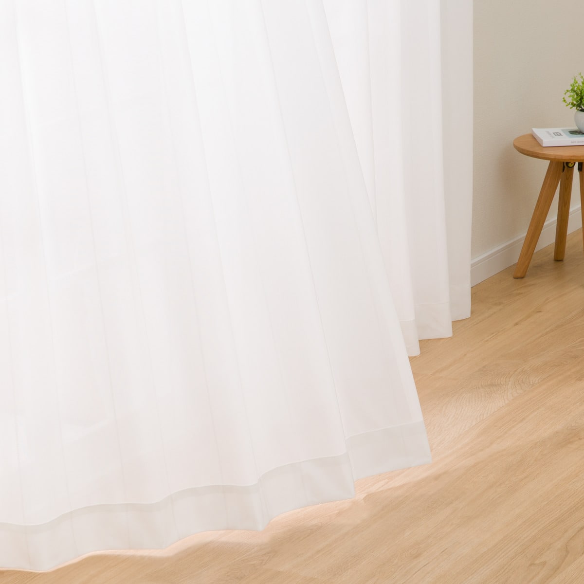 遮熱・ミラー・防汚レースカーテン(ホワイトクリアST2 100X108X2