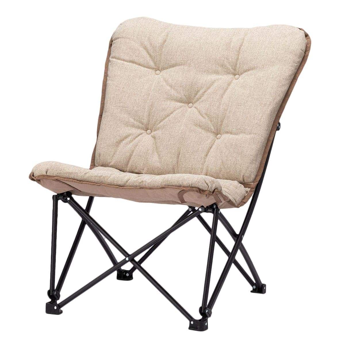 洗える＆はっ水 バタフライチェア ハイバック(ライトベージュ S01SS