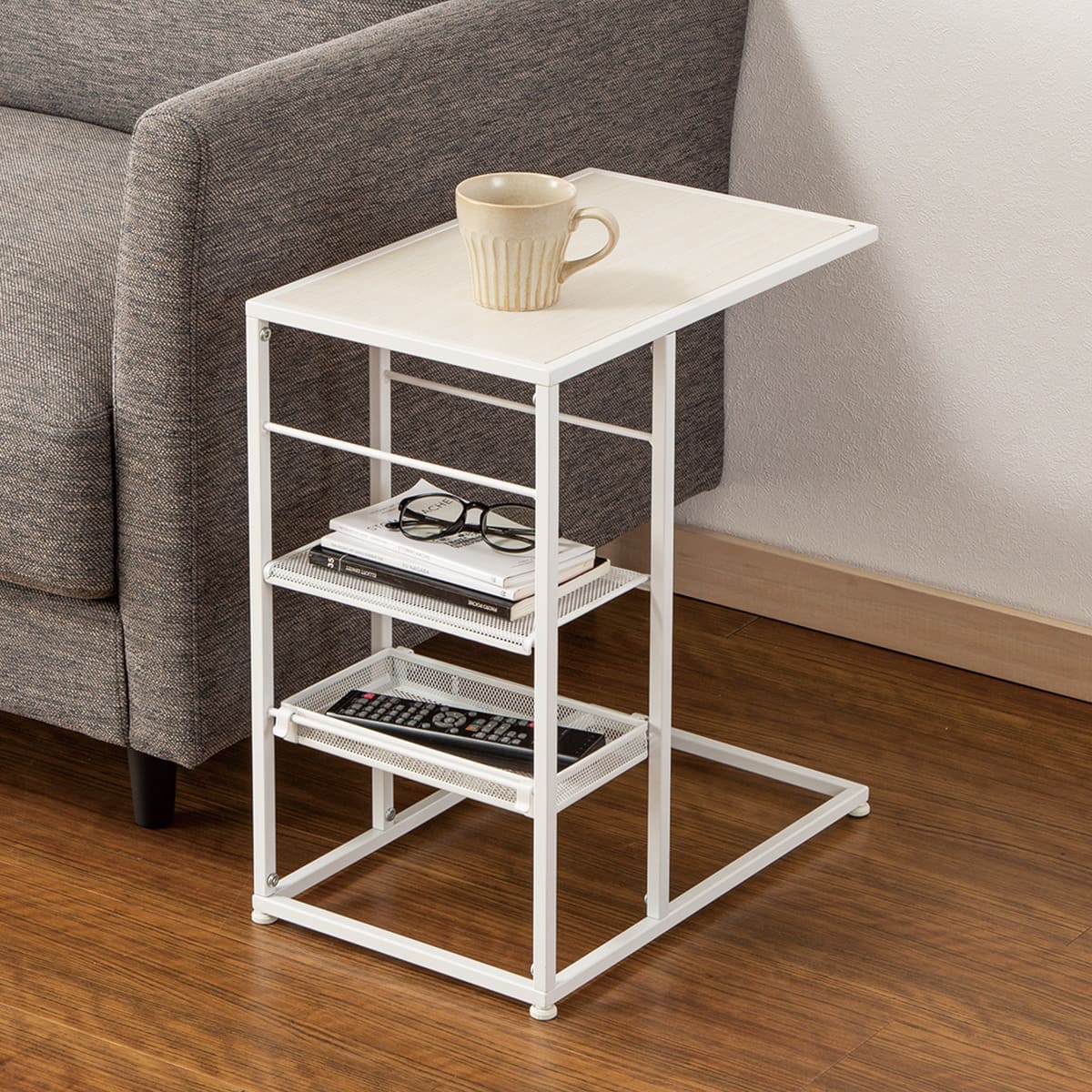 サイドテーブル(NP 4530 ホワイトウォッシュ) | ニトリネット【公式