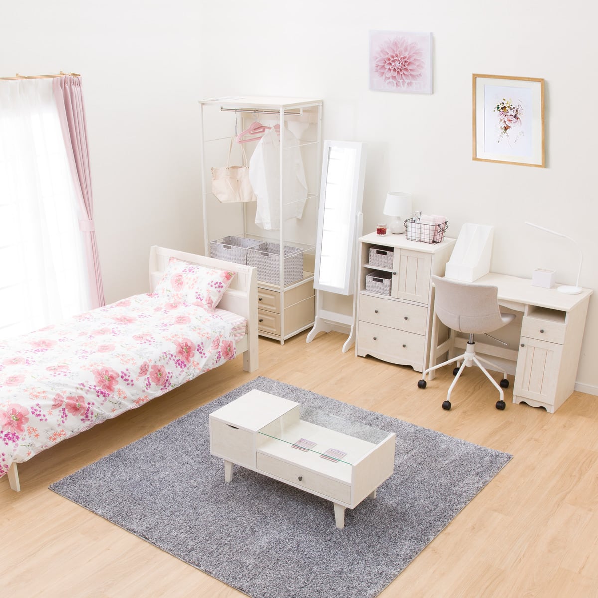 ドレッサーテーブル(リズバレー9040T) | ニトリネット【公式】 家具