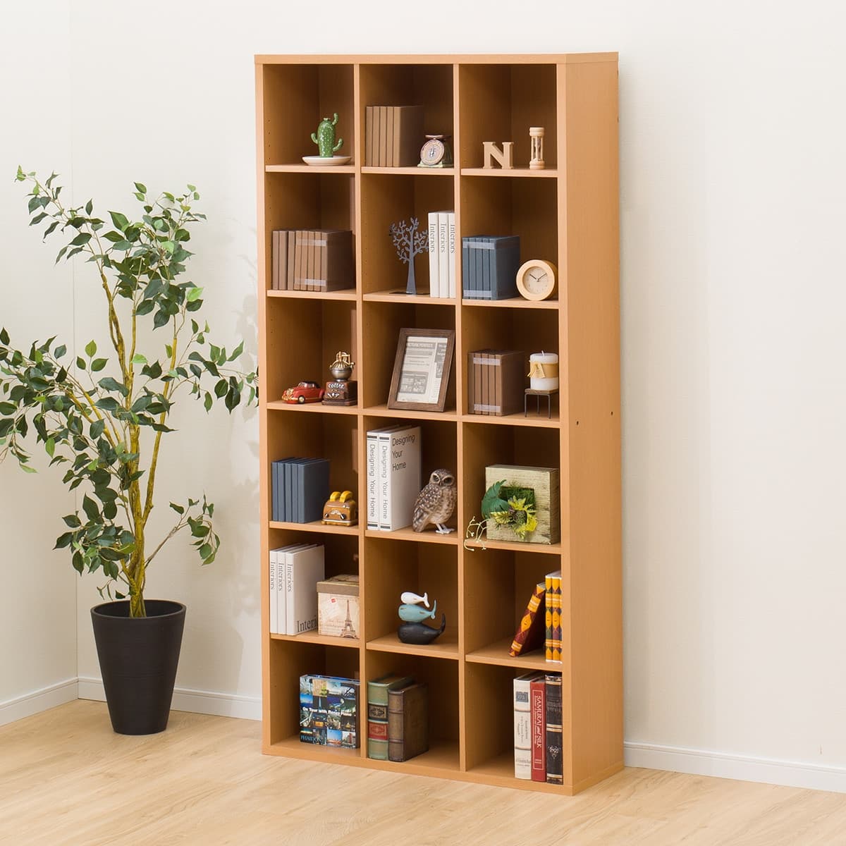 ニトリ 本棚(グレン BS1890LBR) - 通販 | 家具とインテリアの通販