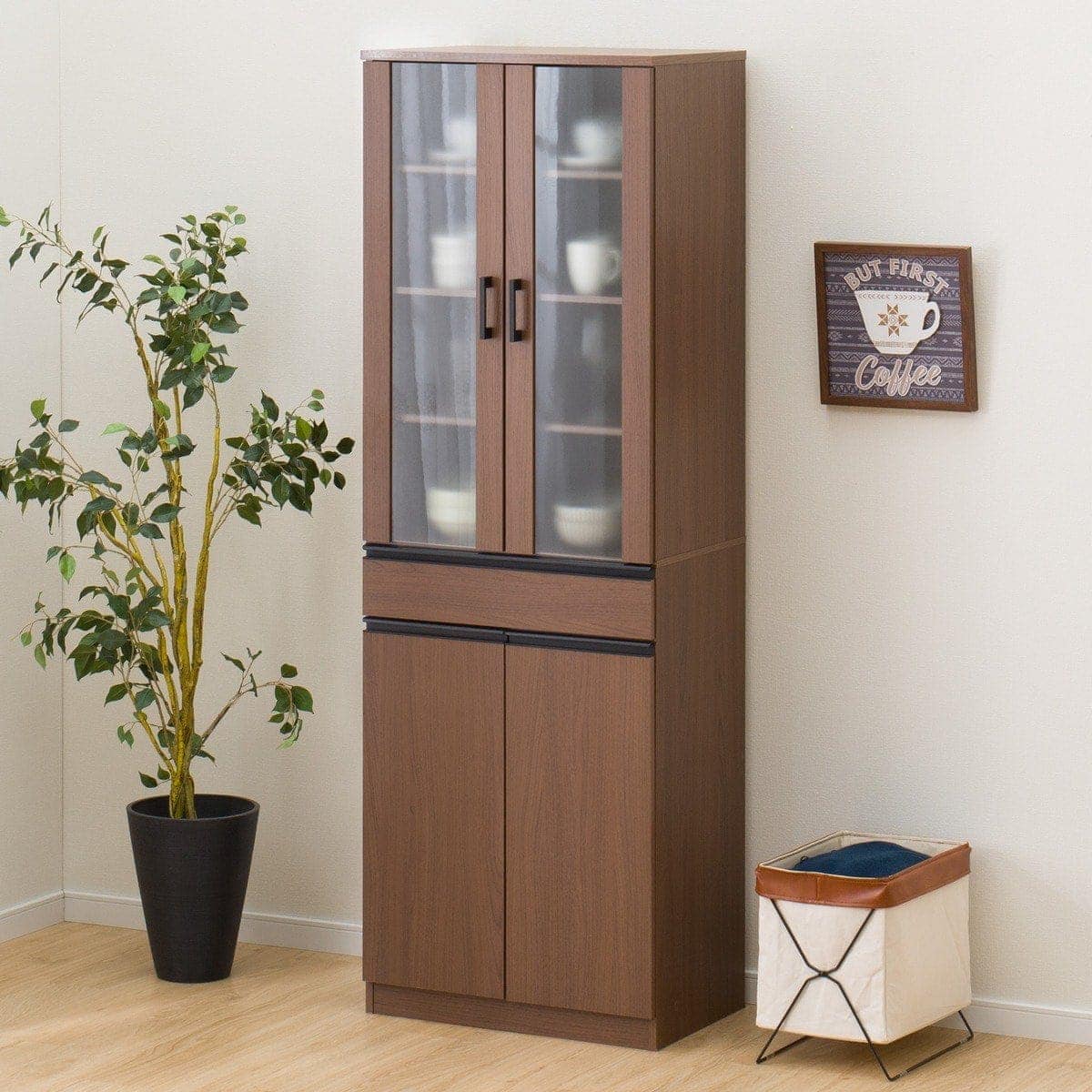 食器棚(フォルムN SK1860 MBR) | ニトリネット【公式】 家具