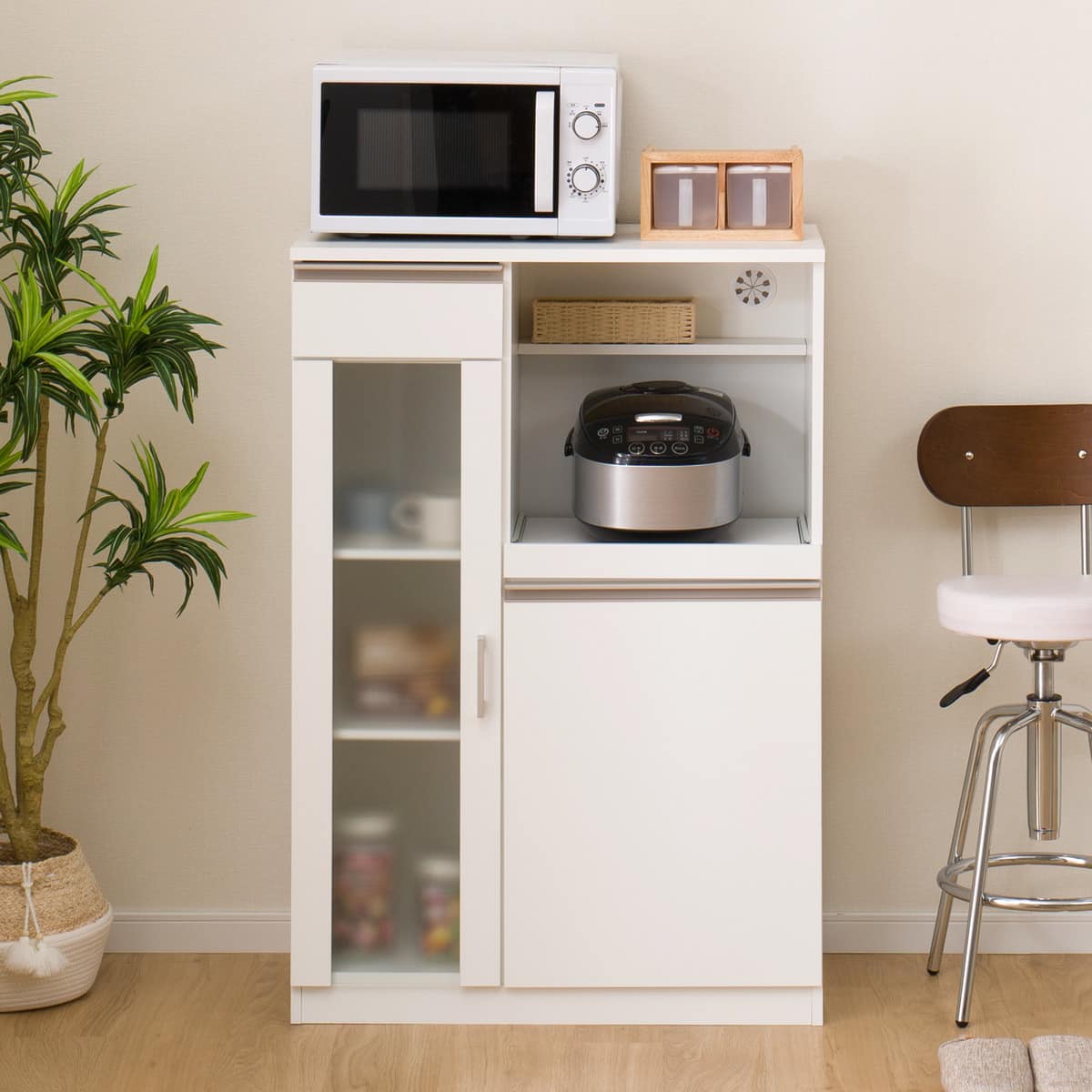 レンジ台 (フォルムN RE1175 WH) | ニトリネット【公式】 家具