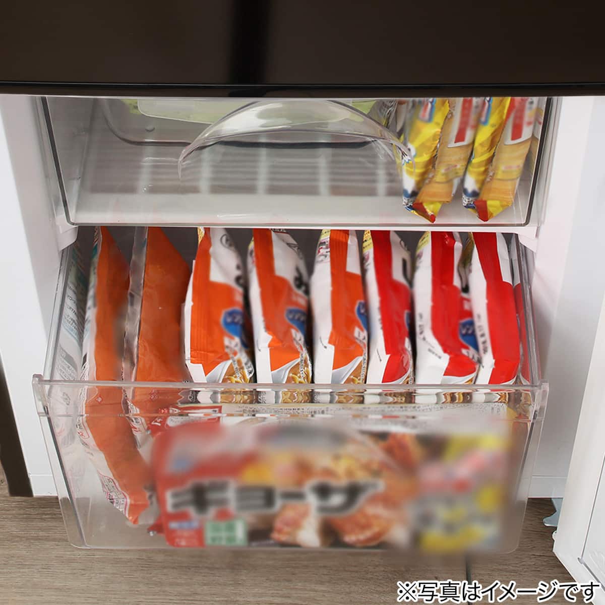 106L 2ドア冷蔵庫 Nグラシア BK(リサイクル回収なし) | ニトリネット