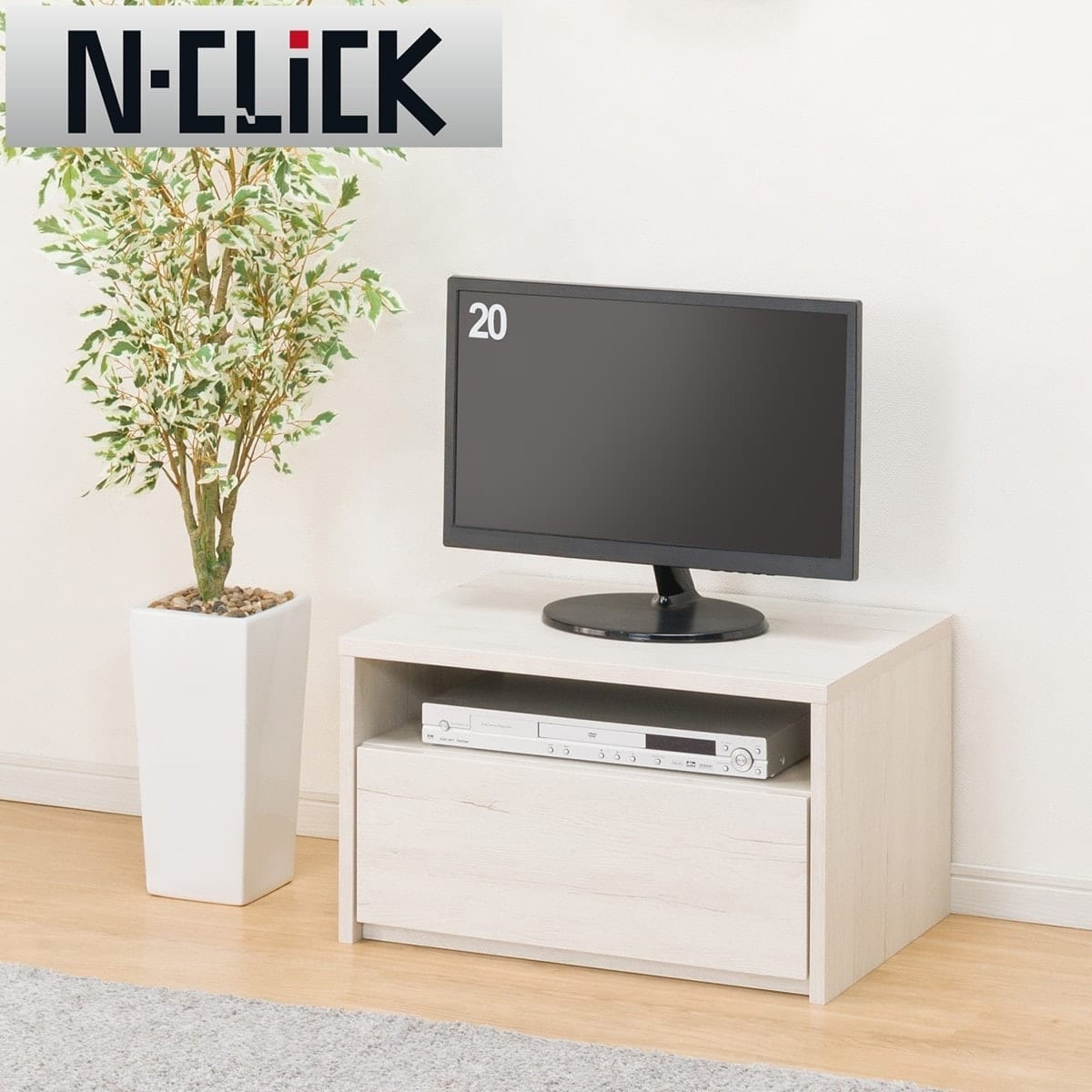 簡単組み立てテレビ台(ローボードNクリック60WW NC700) | ニトリネット