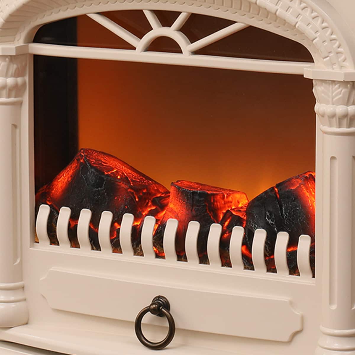 暖炉型ファンヒーター(NI アイボリー) | ニトリネット【公式】 家具