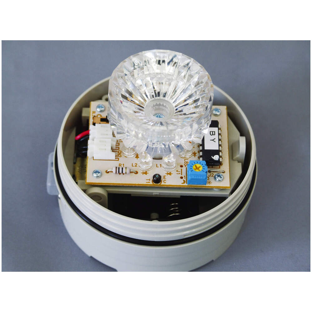 日動工業株式会社｜電池式LED回転灯 ニコUFO 緑 常時点灯