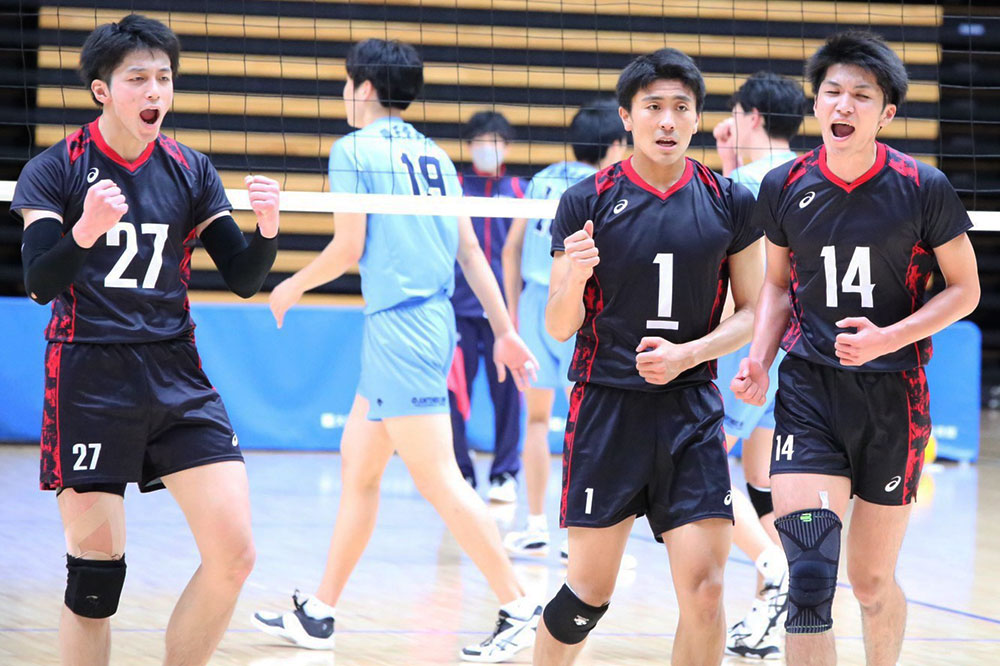 第73回全日本バレーボール大学男子選手権大会 3位入賞