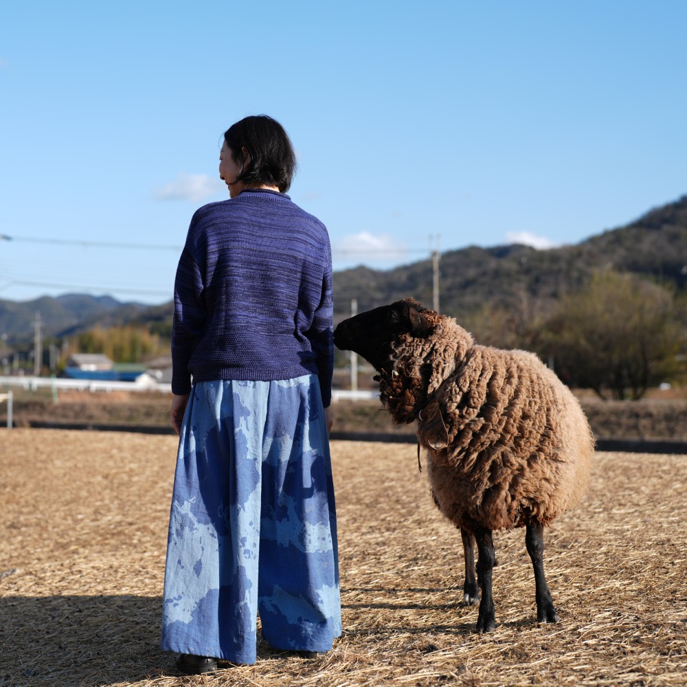 ヲリヲリ wide pants | tamaki niime