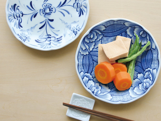 nikko食器｜コシノヒロコ｜19cm中皿｜藍がさね｜ニッコー公式