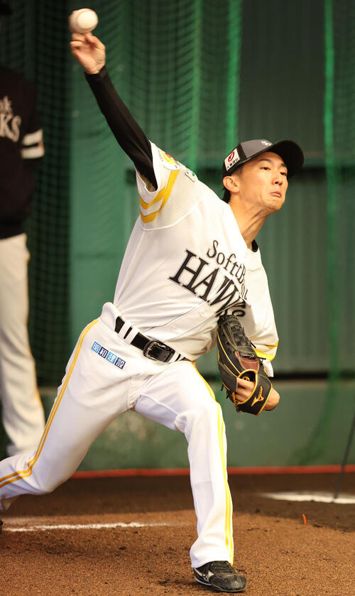 ソフトバンク】大津亮介「早く着たかった」新背番号19に「似合っている