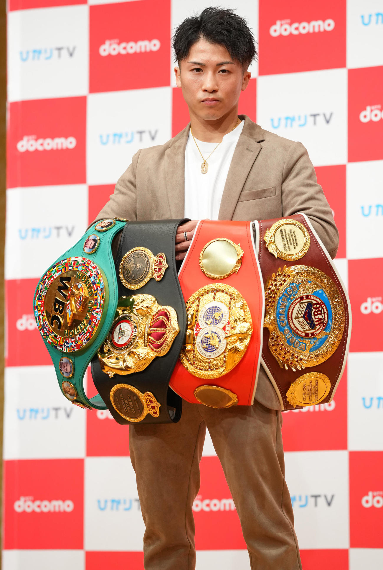 井上尚弥「バンタム級へは1つのベルト。今回は4つのベルト、かなりの